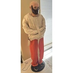 Dr. Hannibal Lecter Life Size Animatronic - Silence Lambs - Gemmy Industries -